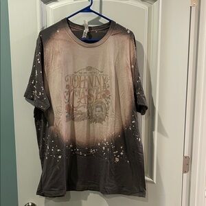 Graphic T-Shirt with Johnny Cash Design